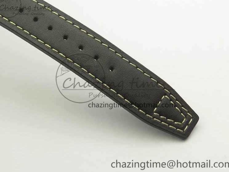 MIROTIME 0318 TimelessDesign Big Pilot IW510301 Satin-Polished SS YLF Best Edition Black Dial On Leather Strap A 7213